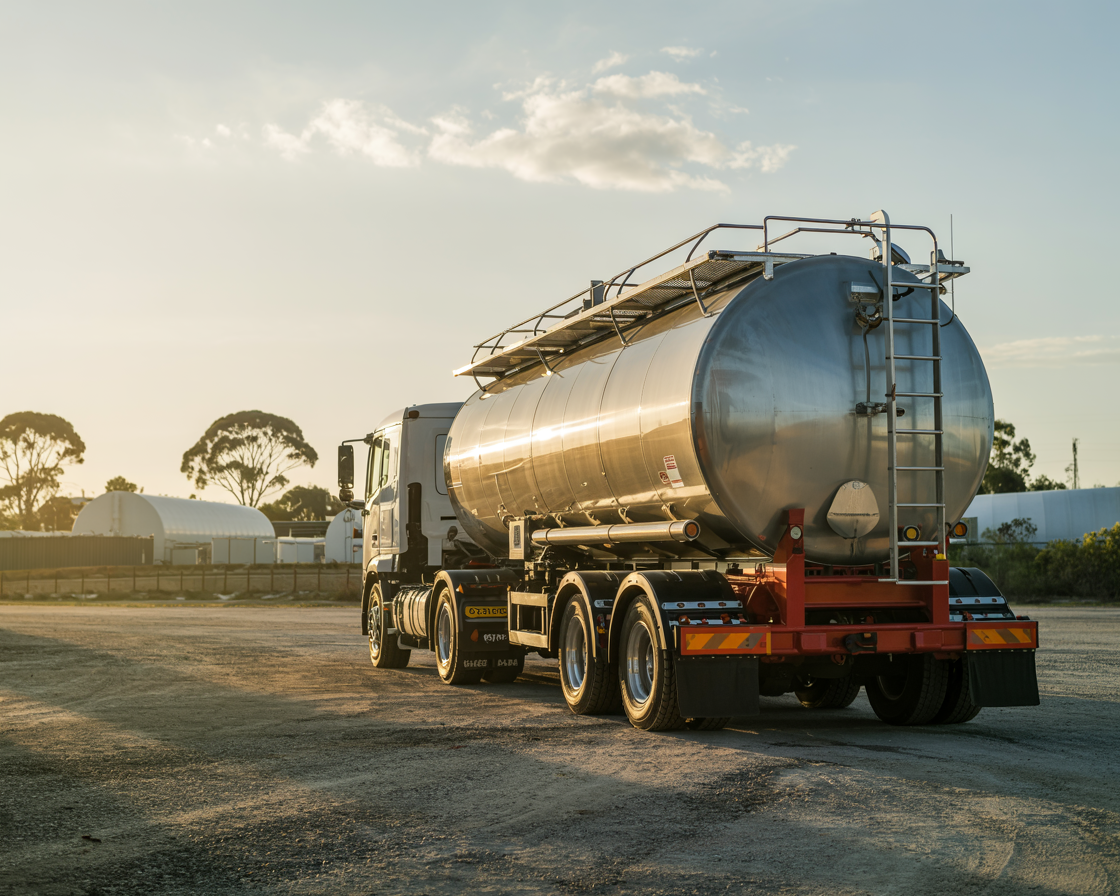 Tanker trucks for regulated liquid transport