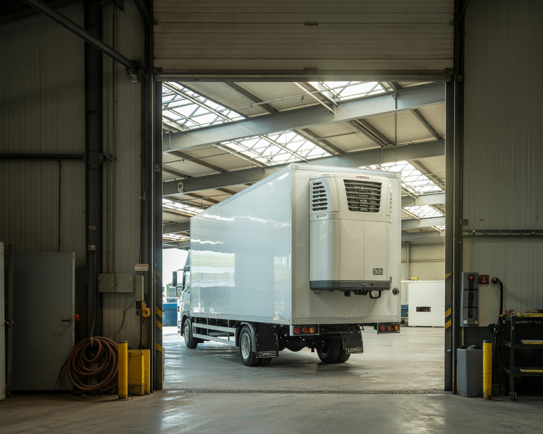 Refrigerated transport trailers